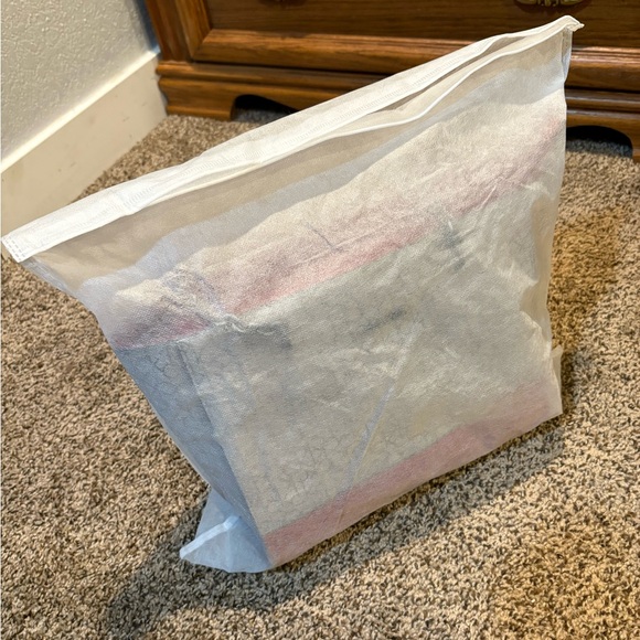 Calvin Klein Red and Gray Signature Tote - Picture 5 of 5